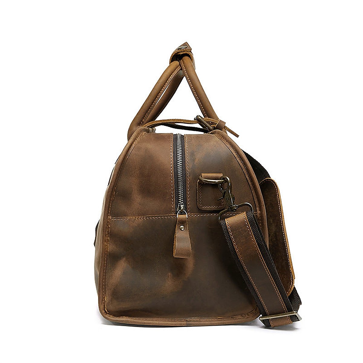 Sorrento Leather Weekender Bag – view 4