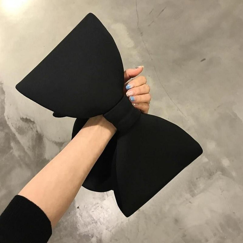 Yuki Silk Bow Top Handle Bag – view 10
