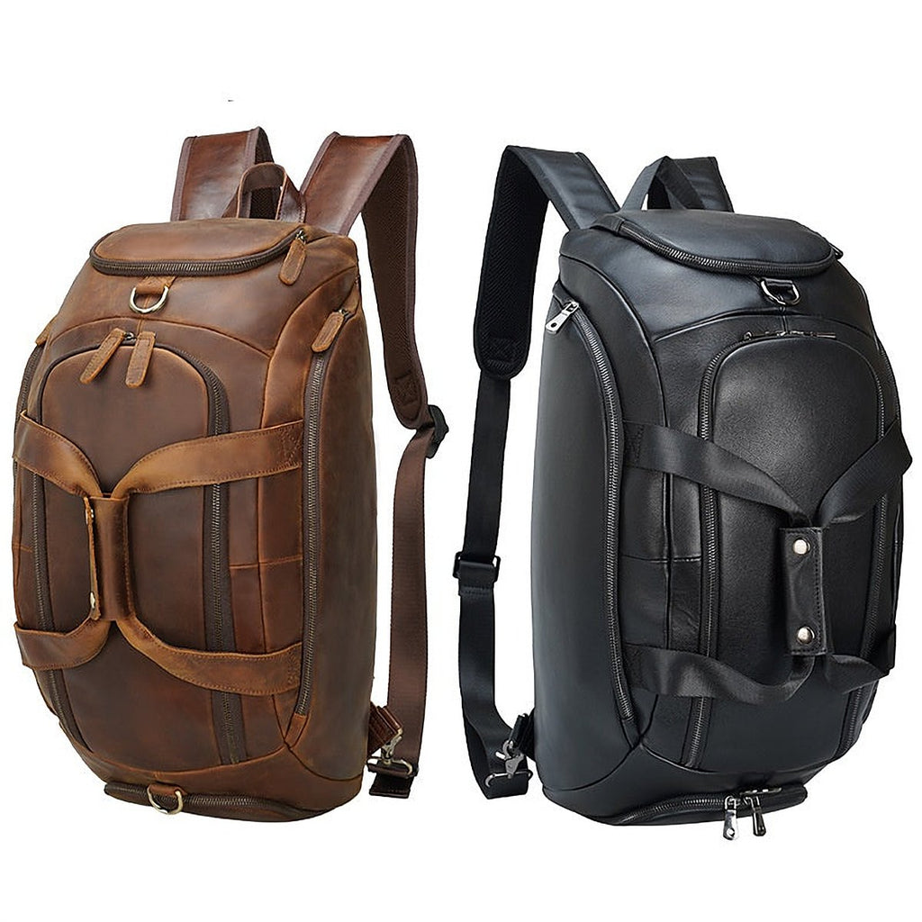 Brera Men's Cowhide Leather Backpack – view 1