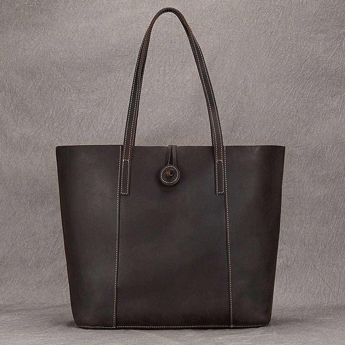 Thorne Men's Leather Briefcase – view 6