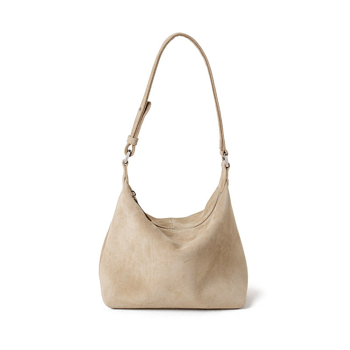 Dalia Suede Hobo Shoulder Bag – view 3