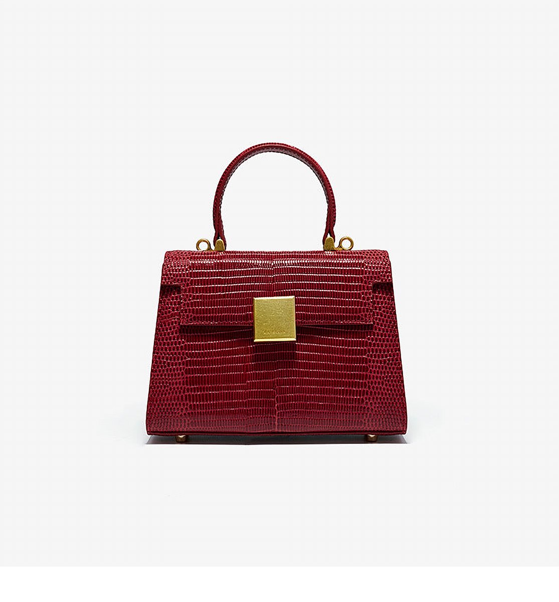Lorne Bordeaux Leather Messenger Bag – view 3