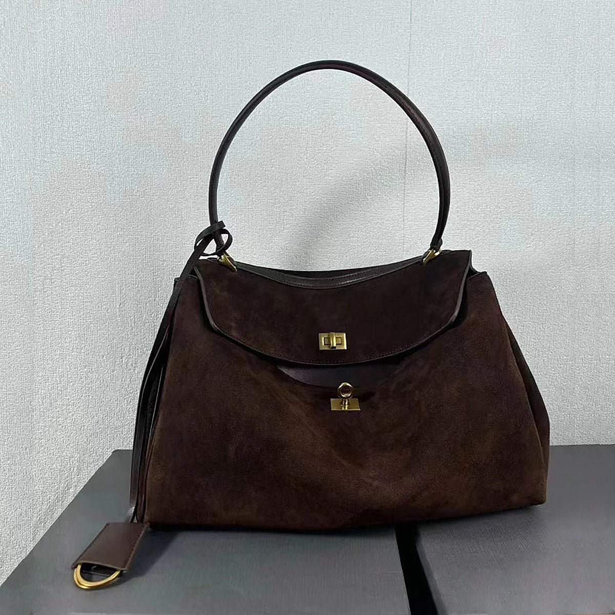 Vira Woven Leather Underarm Bag – view 9
