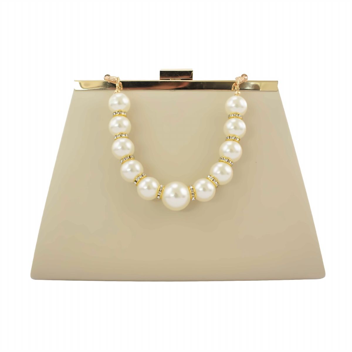 Perla Pearl-Chain Shoulder Bag – view 2