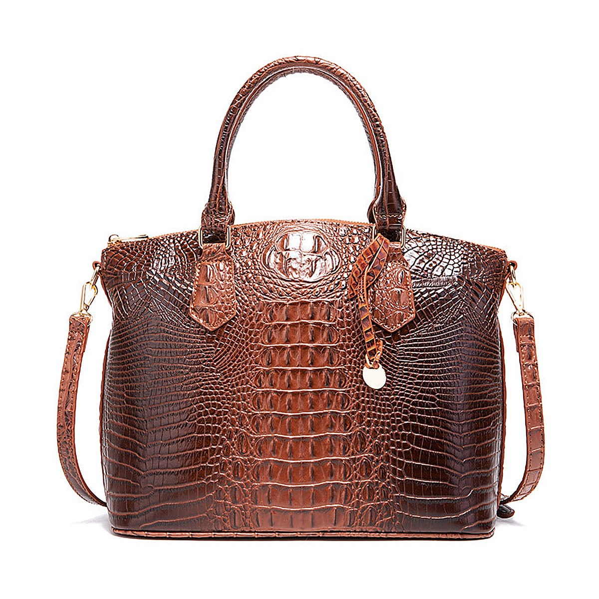 Rialto Croc-Effect Vegan Leather Crossbody Bag – view 28