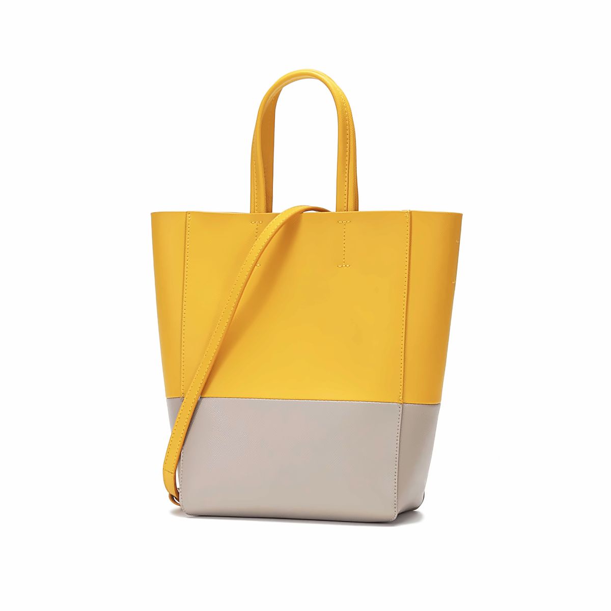 Belle Leather Bucket Bag – view 6