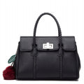 Celeste Pebbled Leather Handbag – view 6