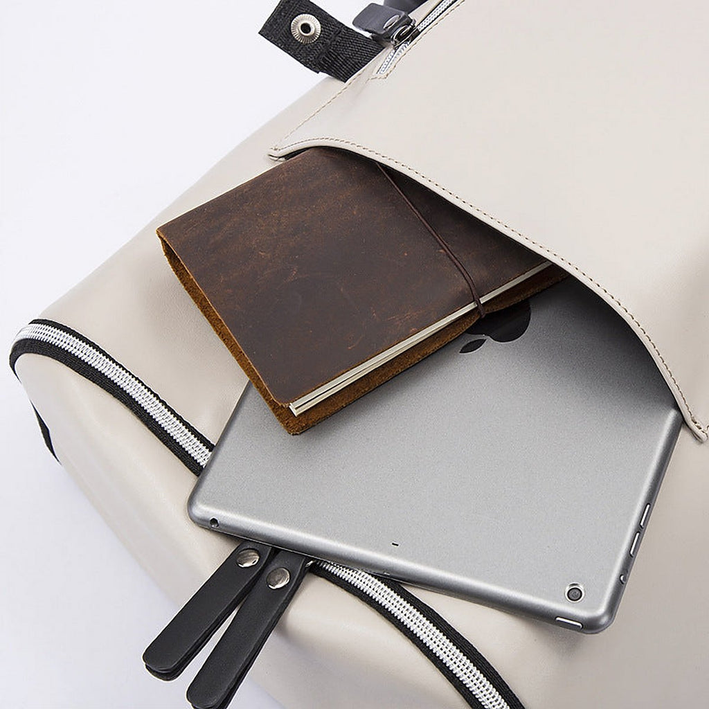 Knox Flap Vegan Leather Backpack – view 6