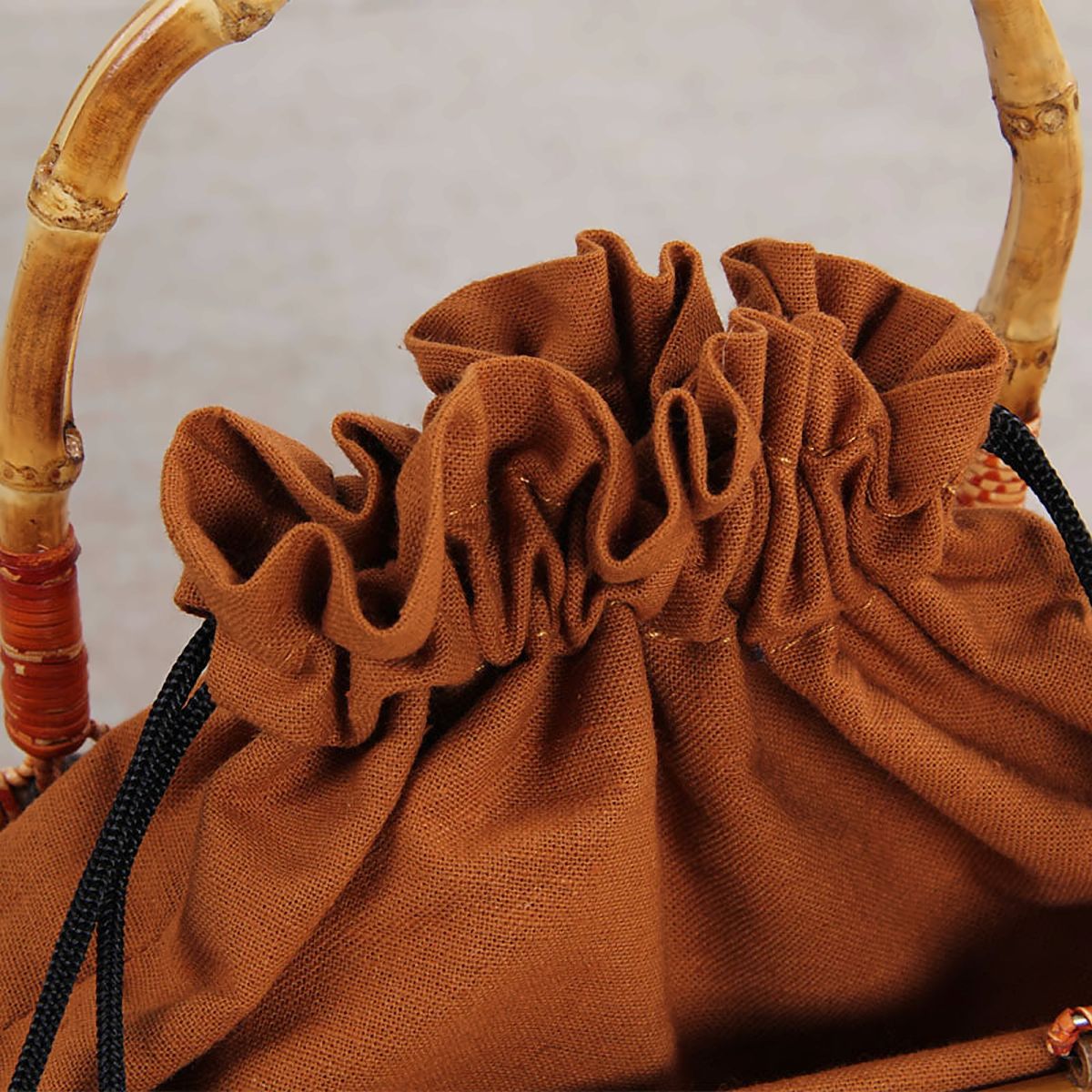 Kyoto Bamboo Woven Handbag – view 6