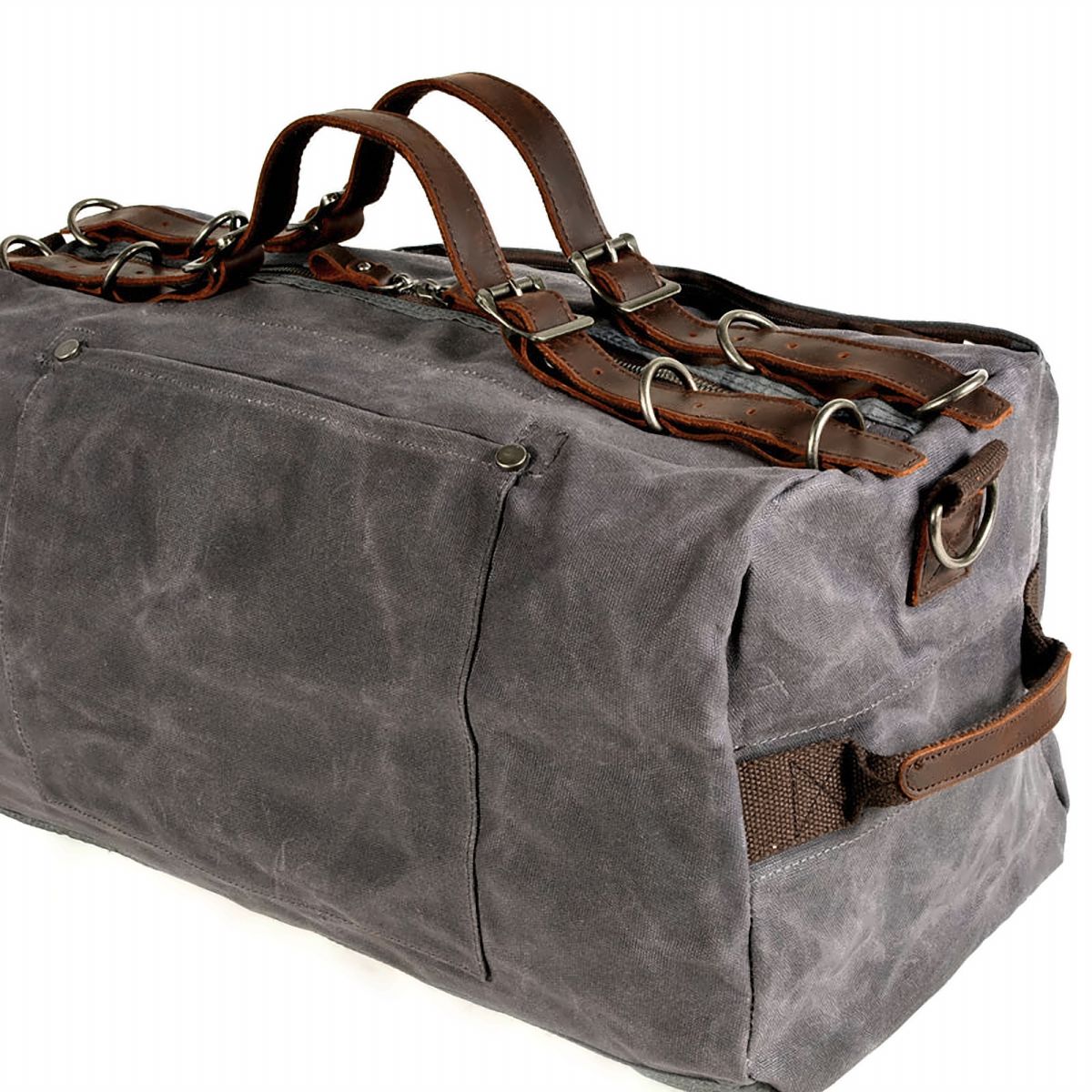 Voyager Canvas Weekender Duffel – view 3