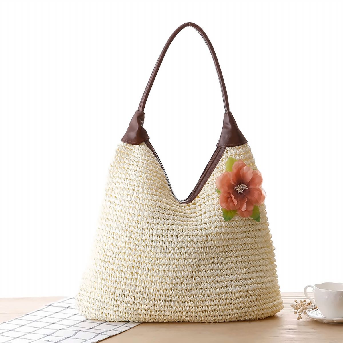 Meadow Straw Shoulder Bag – view 1