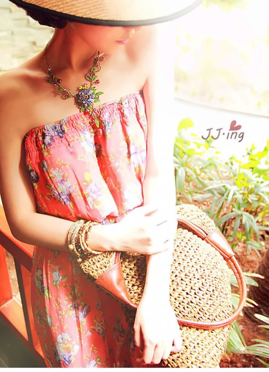 Meadow Straw Shoulder Bag – view 5