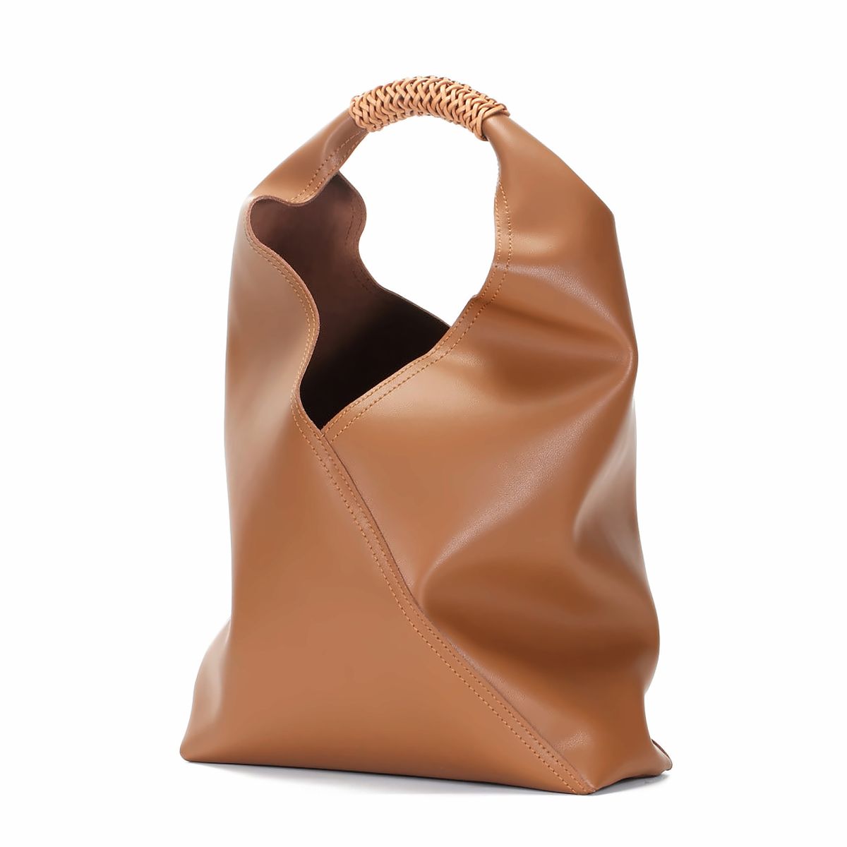 Nova Woven Leather Tote – view 2