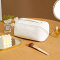 Uma Embossed Vegan Leather Cosmetic Pouch – view 5