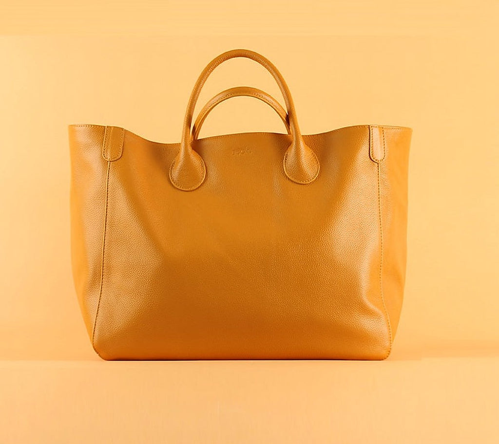 Kensington Cowhide Leather Tote Bag – view 5