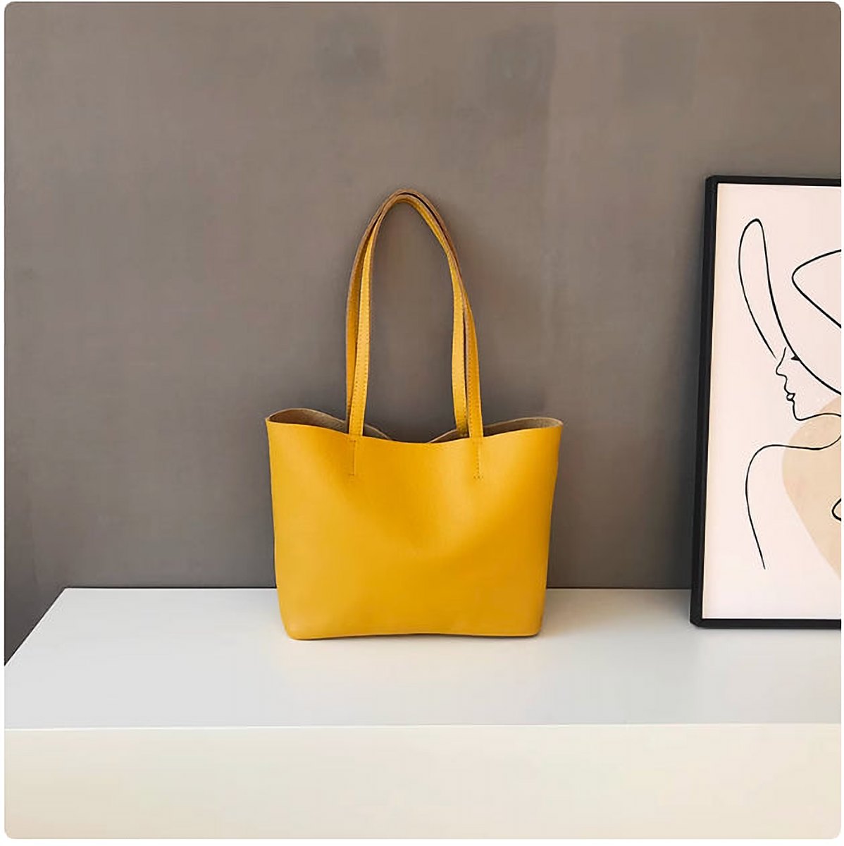 Corsica Lightweight Cowhide Mini Tote – view 4