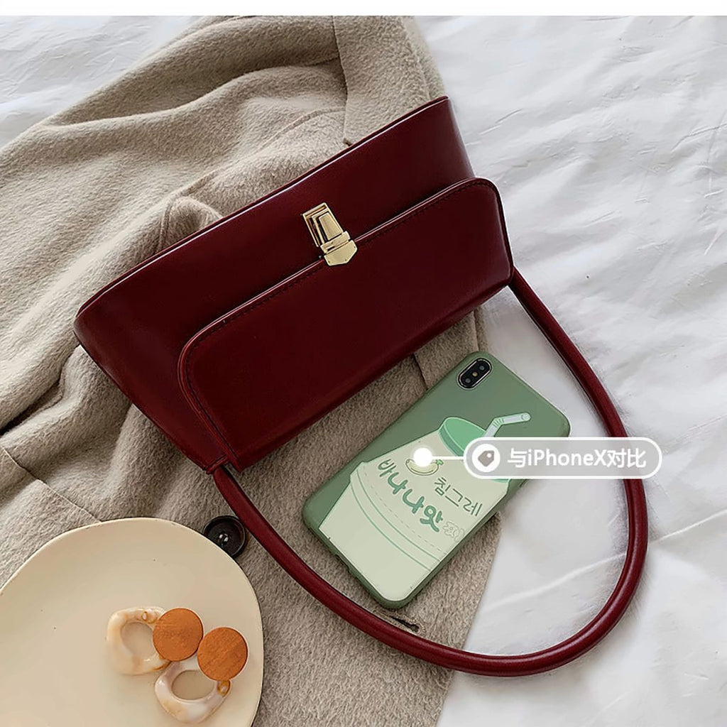 Lucia Structured Shoulder Bag – view 3