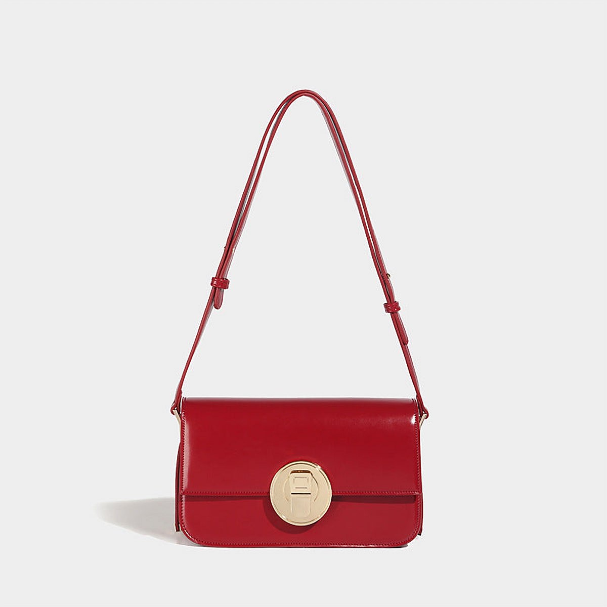 Iris Soft Vegan Leather Shoulder Bag – view 6