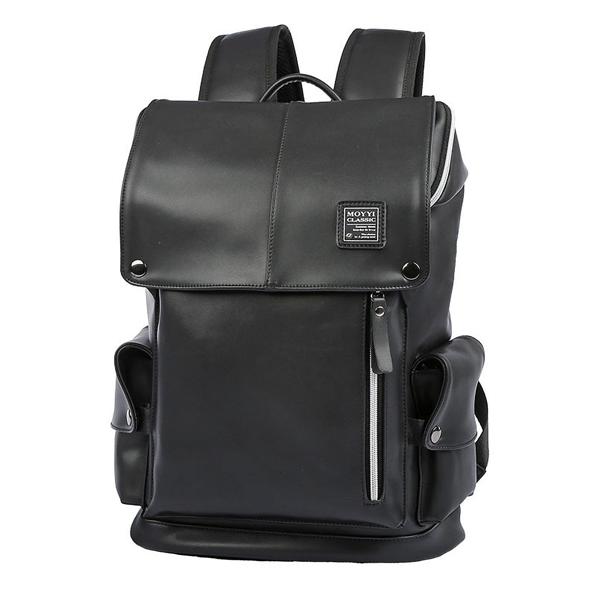 Knox Flap Vegan Leather Backpack – view 2