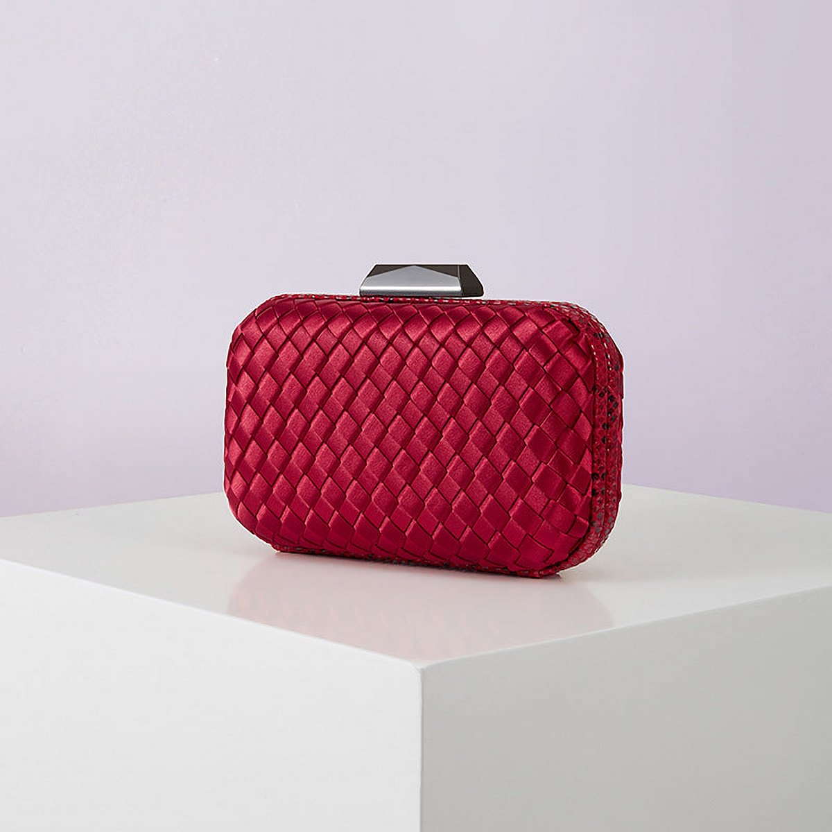 Zinnia Woven Silk Evening Bag – view 2