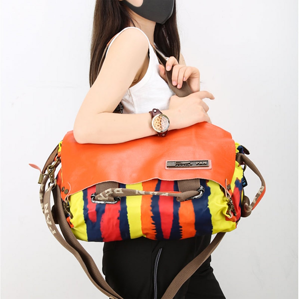 Portofino Stripe Tote Bag – view 4