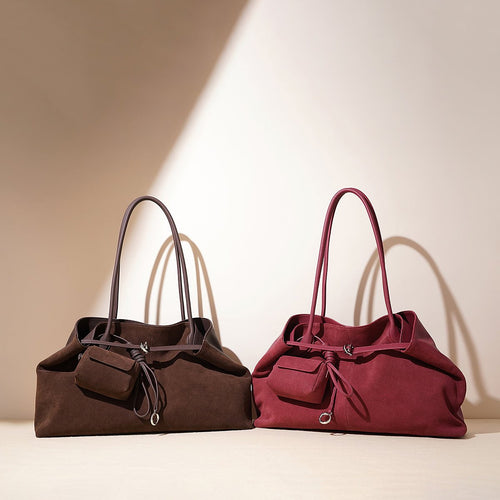 Bellamy Matte Leather Shoulder Bag – view 1