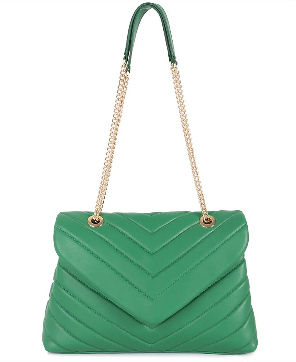 Gemma Quilted Chain Shoulder Bag – view 6