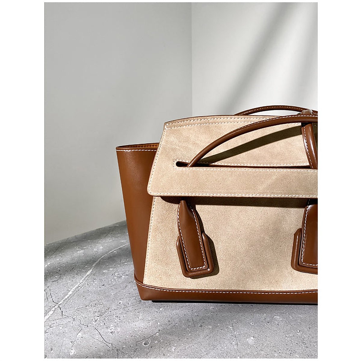Freya Winged Leather Underarm Bag – view 5