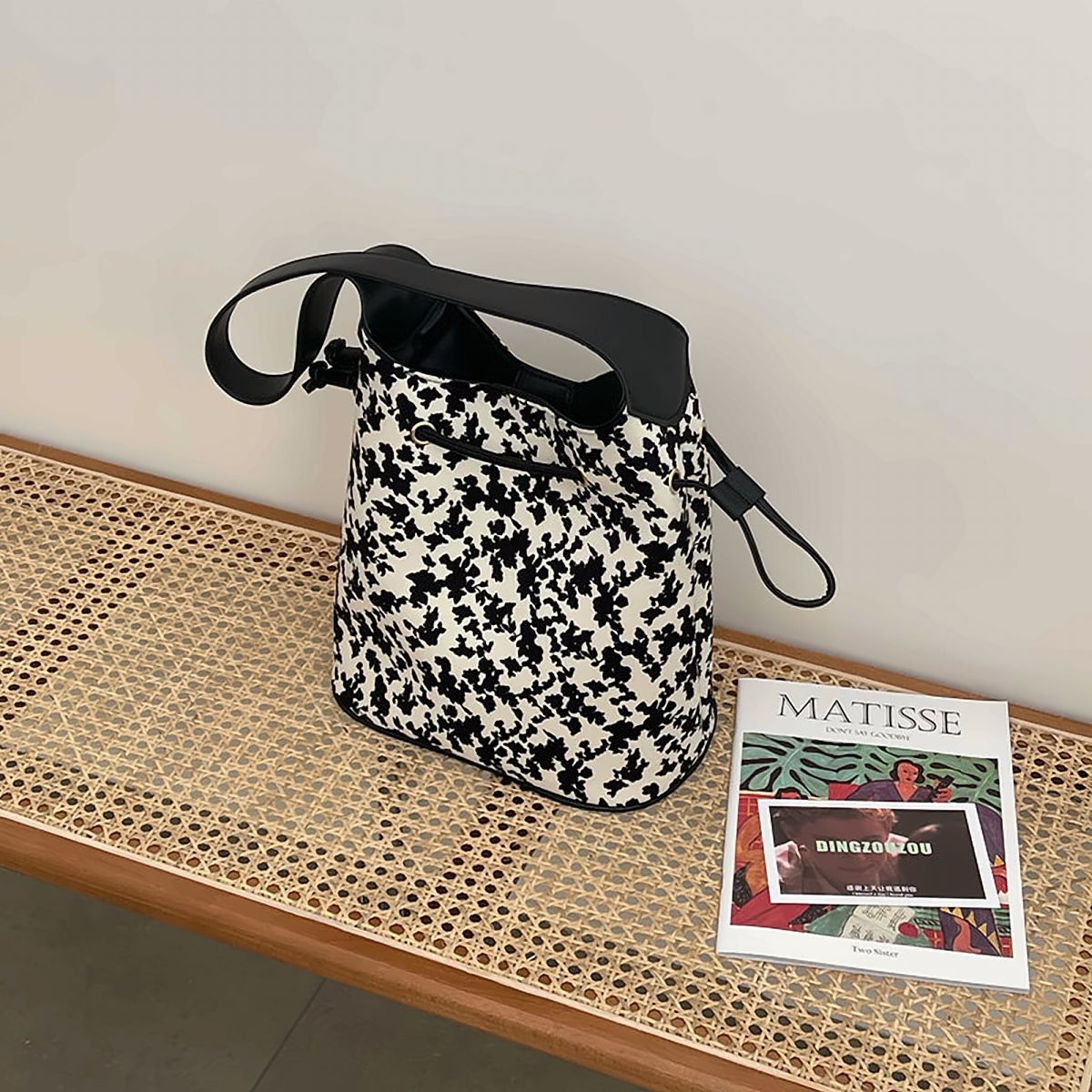 Bloom Floral Bucket Shoulder Bag – view 3