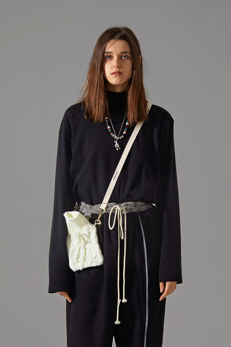 Nuance Floral Knit Shoulder Bag – view 5
