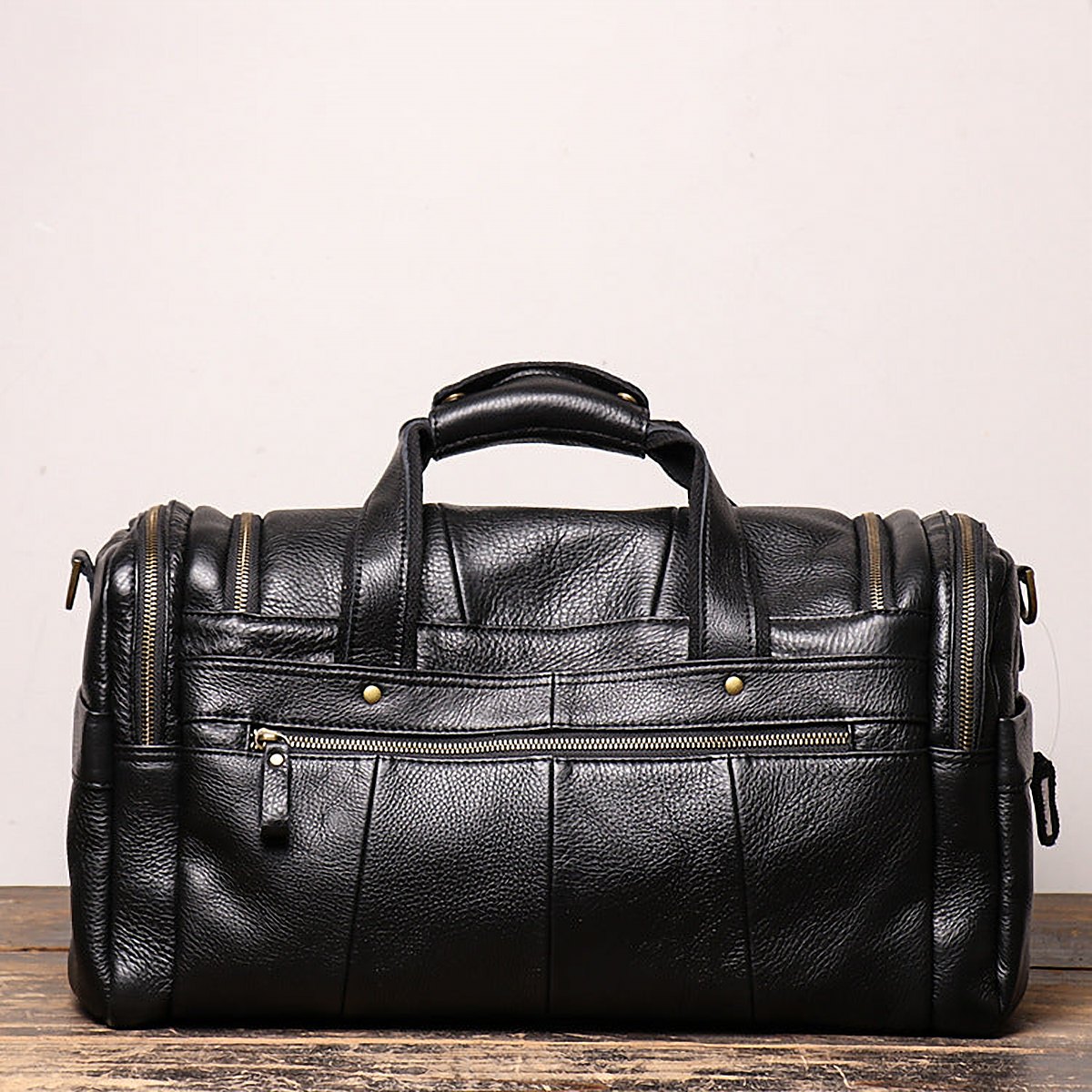Ludlow Nubuck Leather Weekender – view 8