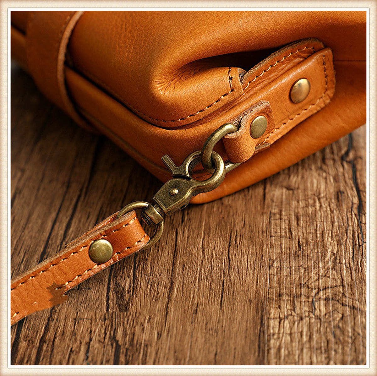 Medina Leather Mini Shoulder Bag – view 3