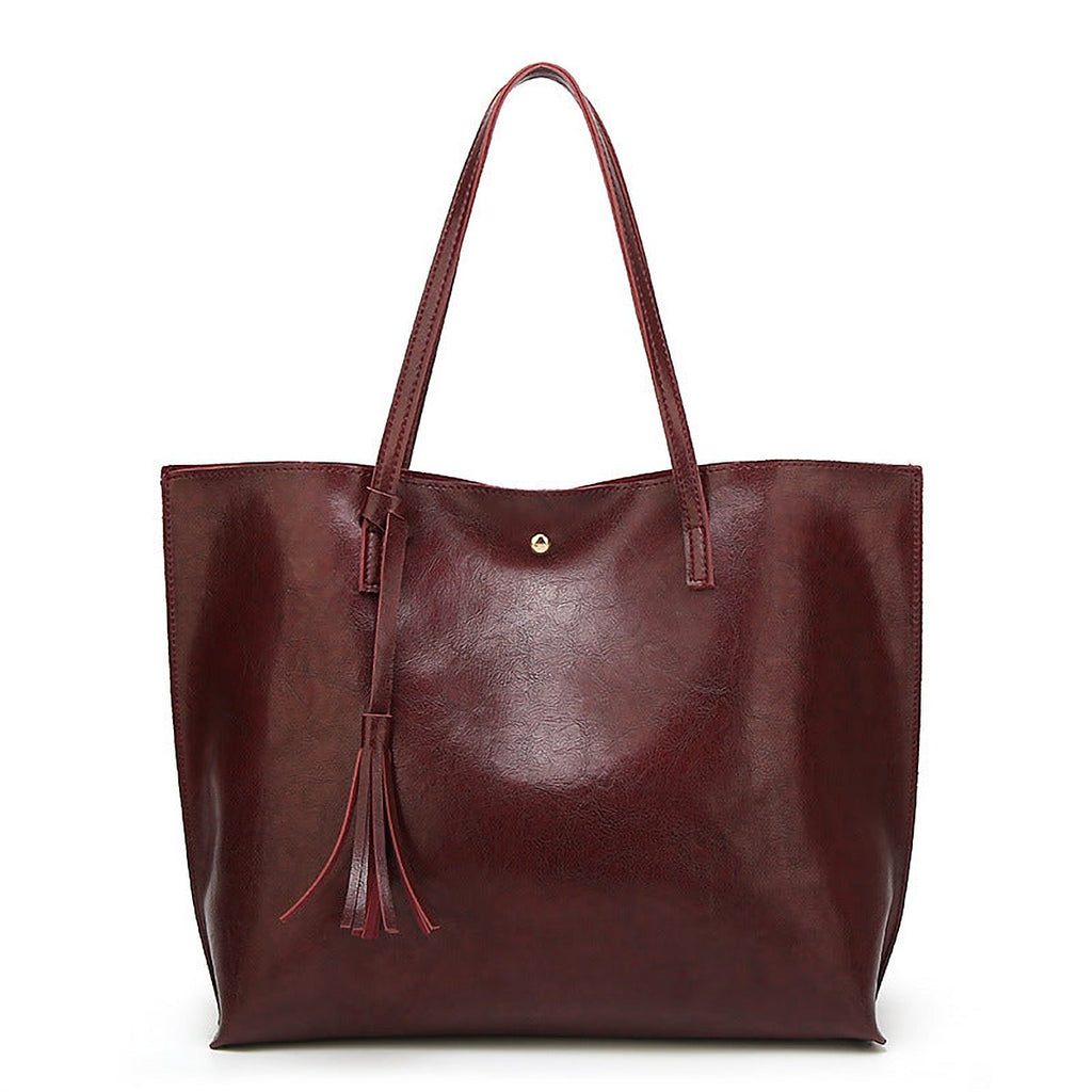 Esmé Tassel Vegan Leather Shoulder Bag – view 2