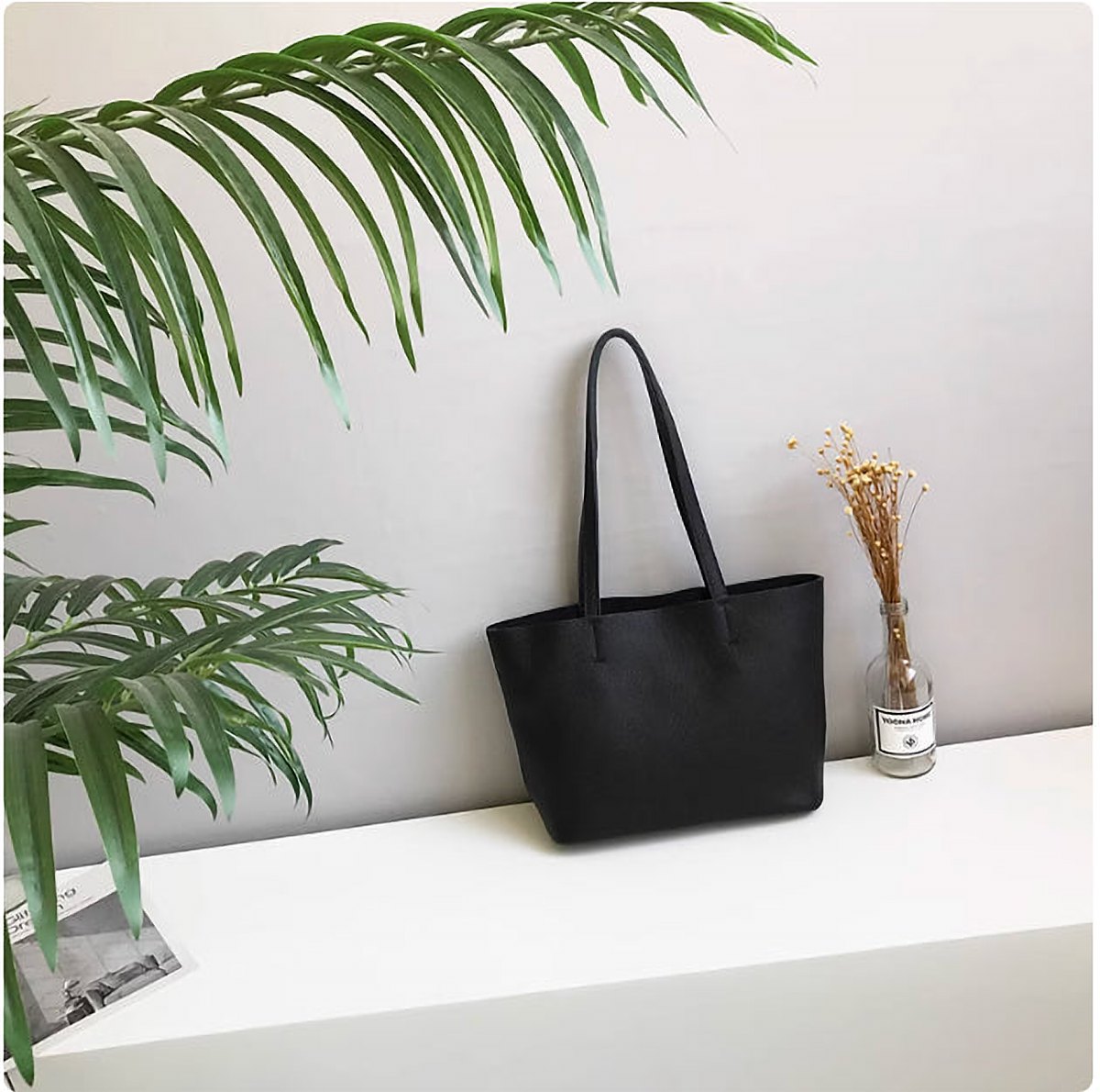 Corsica Lightweight Cowhide Mini Tote – view 6