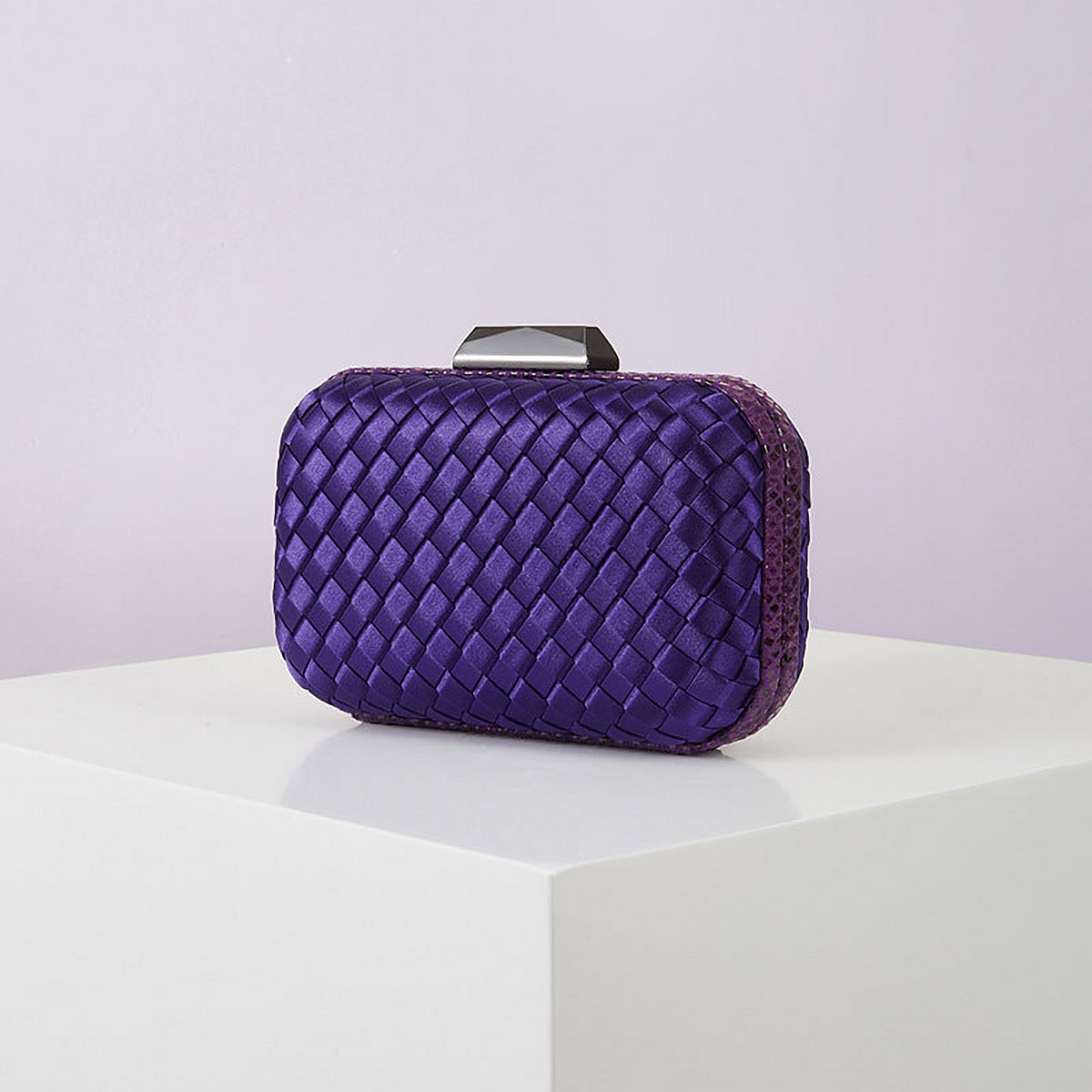Zinnia Woven Silk Evening Bag – view 37