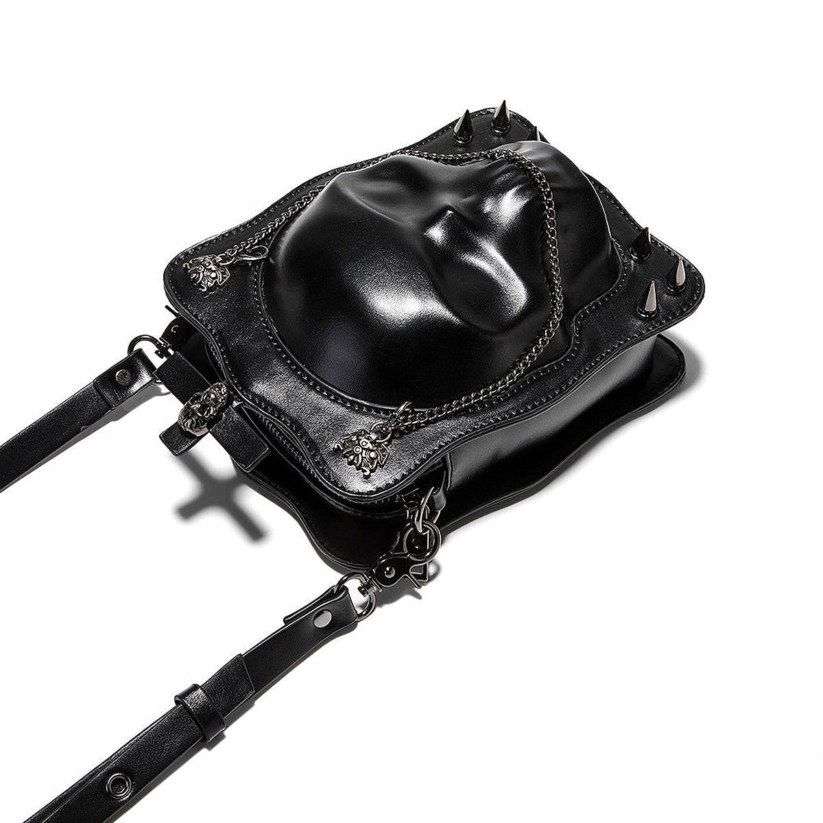 Ulla Riveted Vegan Leather Mini Crossbody Bag – view 4