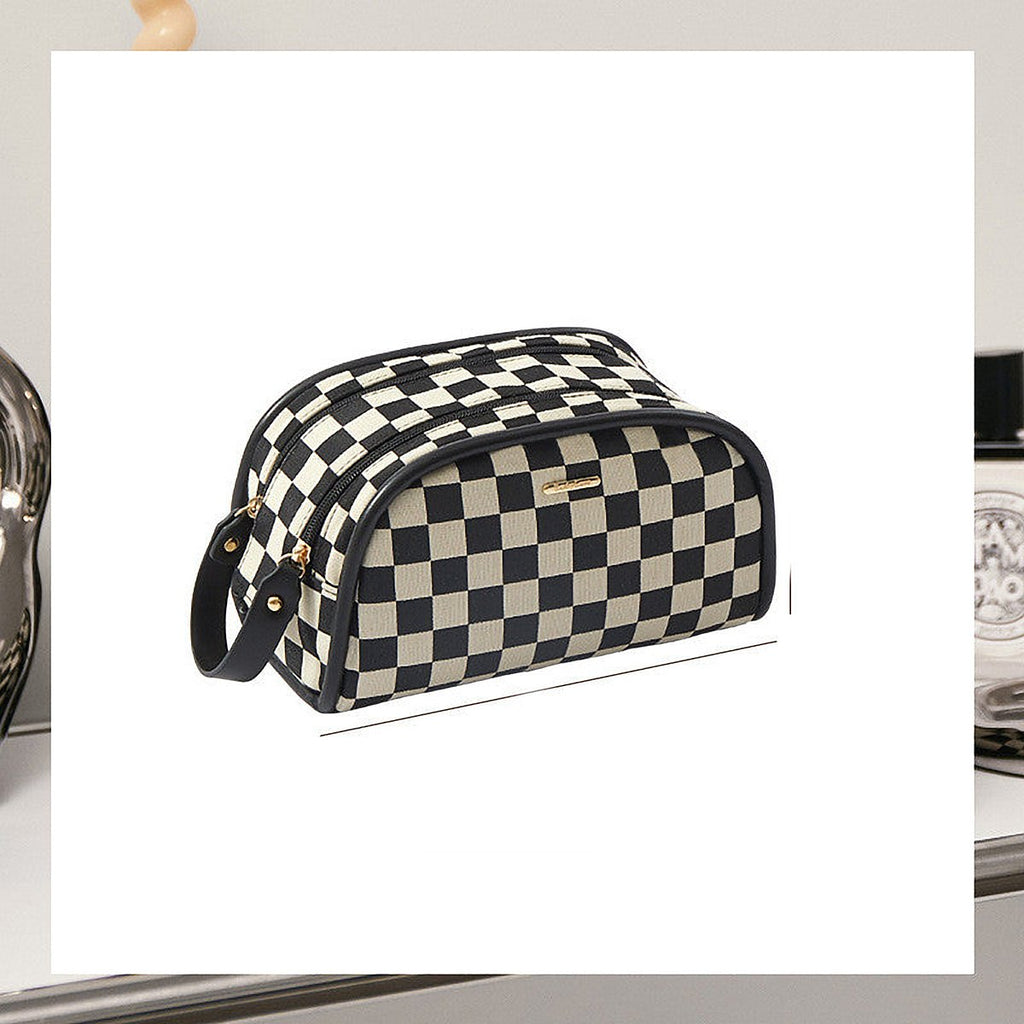 Palermo Checkerboard Cosmetic Pouch – view 3
