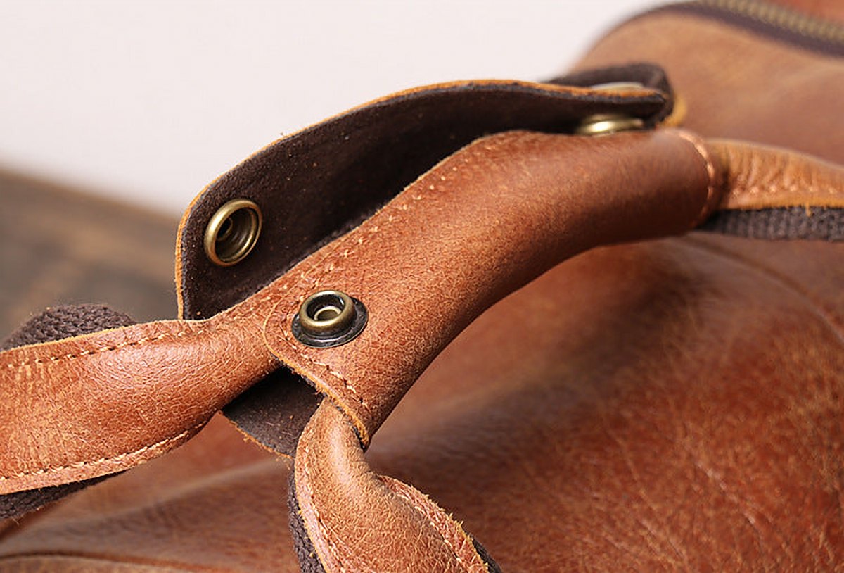 Ludlow Nubuck Leather Weekender – view 3