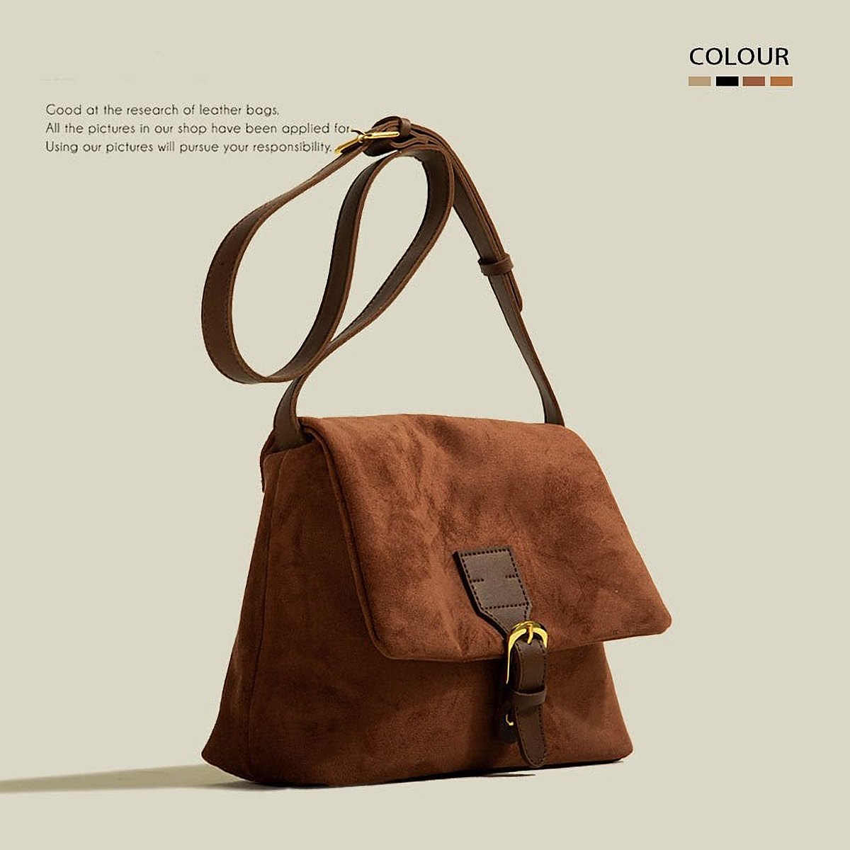 Sorcha Velvet Messenger Bag – view 5