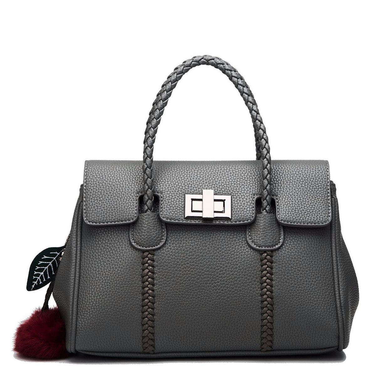 Celeste Pebbled Leather Handbag – view 4
