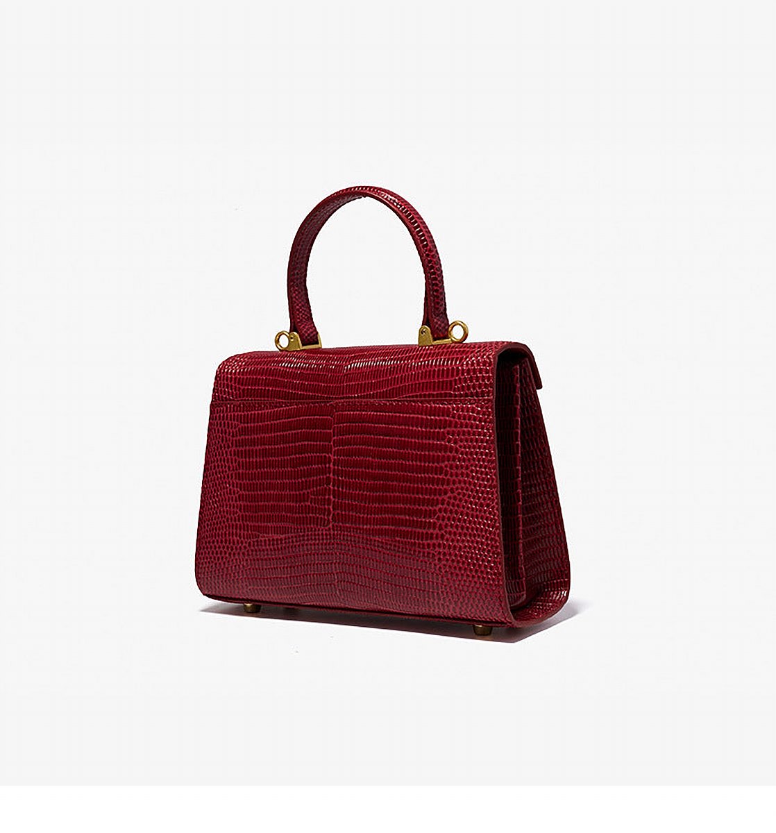 Lorne Bordeaux Leather Messenger Bag – view 2