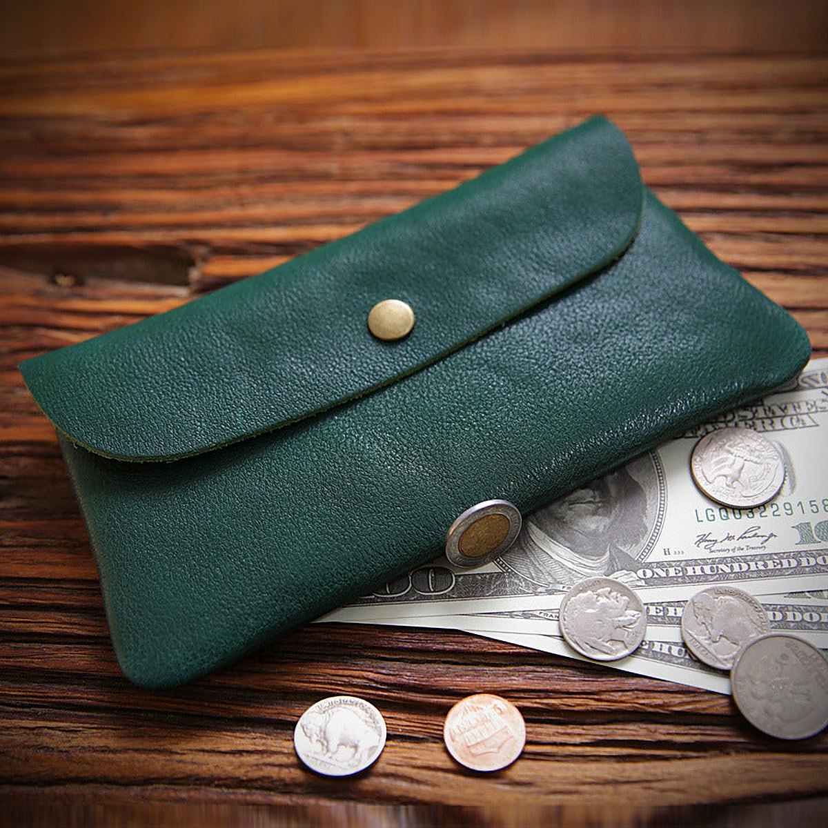 Hartley Men's Leather Long Wallet – view 7