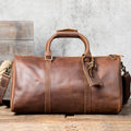 Kendal Men's Leather Weekender Bag – view 5