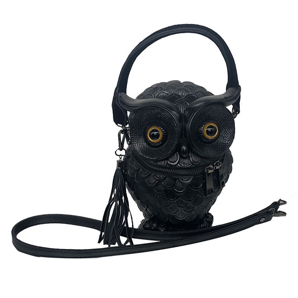 Olympia Ostrich-Effect Shoulder Bag – view 1