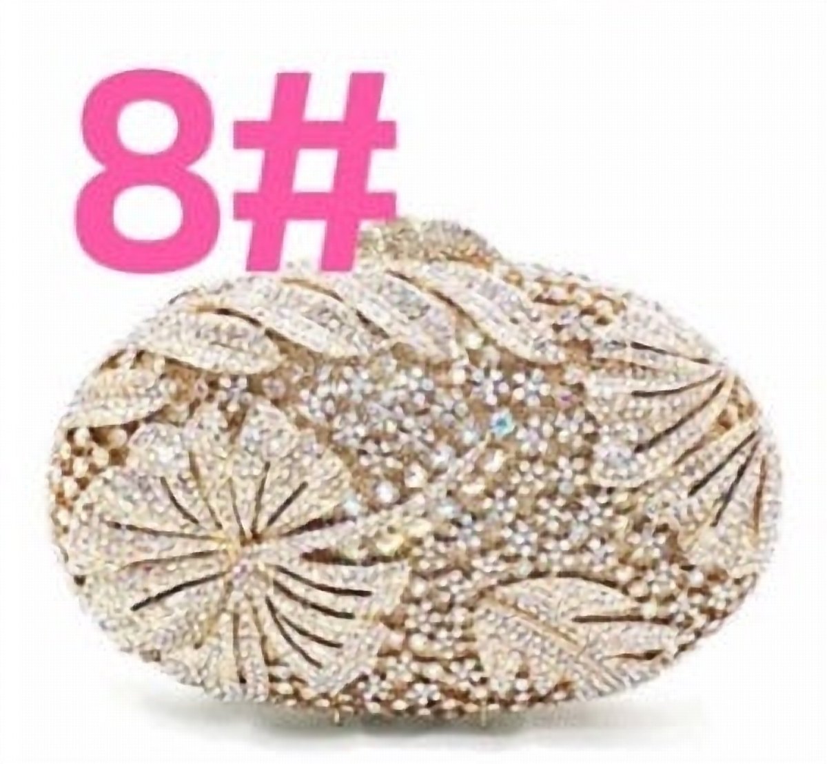 Monaco Crystal Evening Clutch – view 9