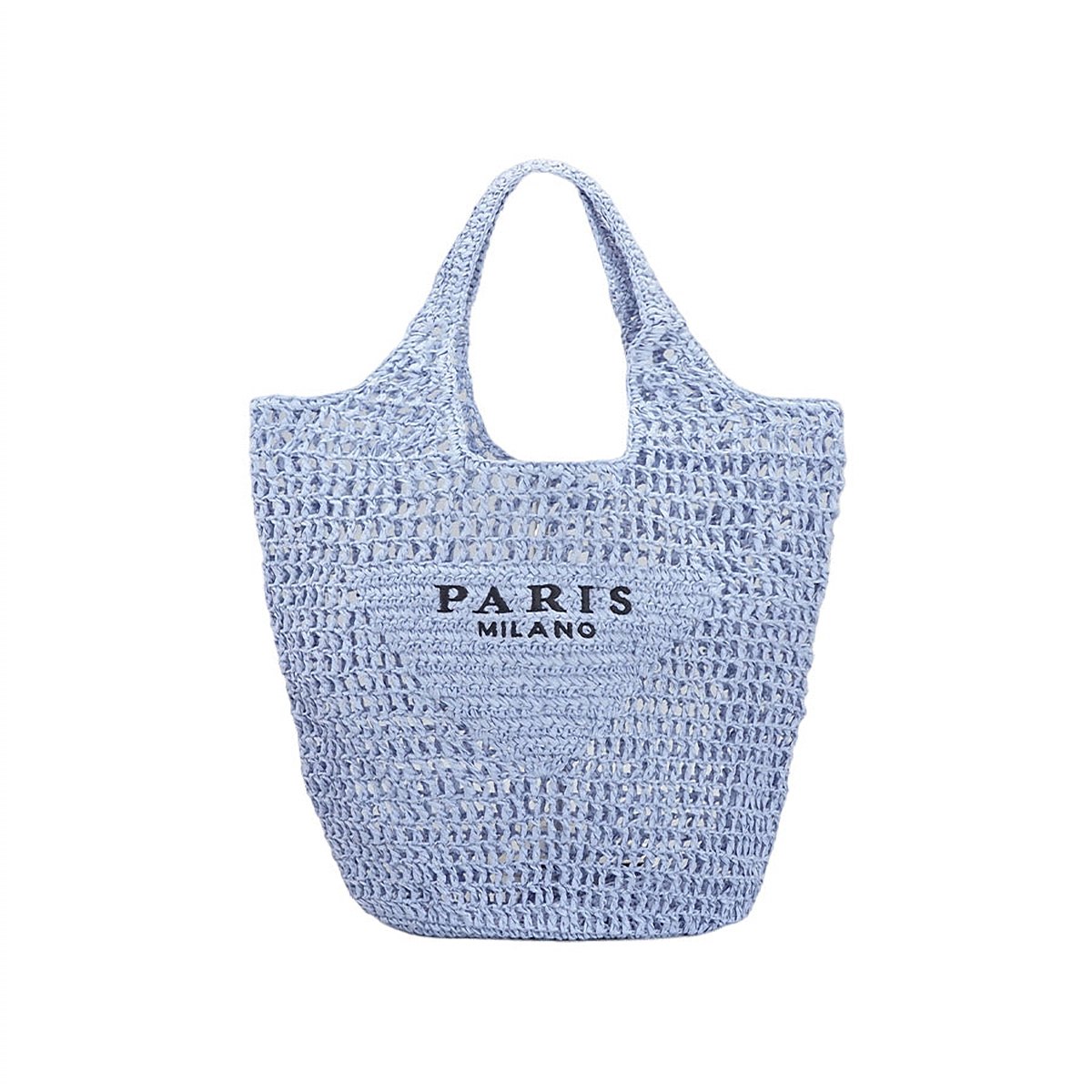 Ischia Hollow-Woven Cotton Linen Tote – view 5