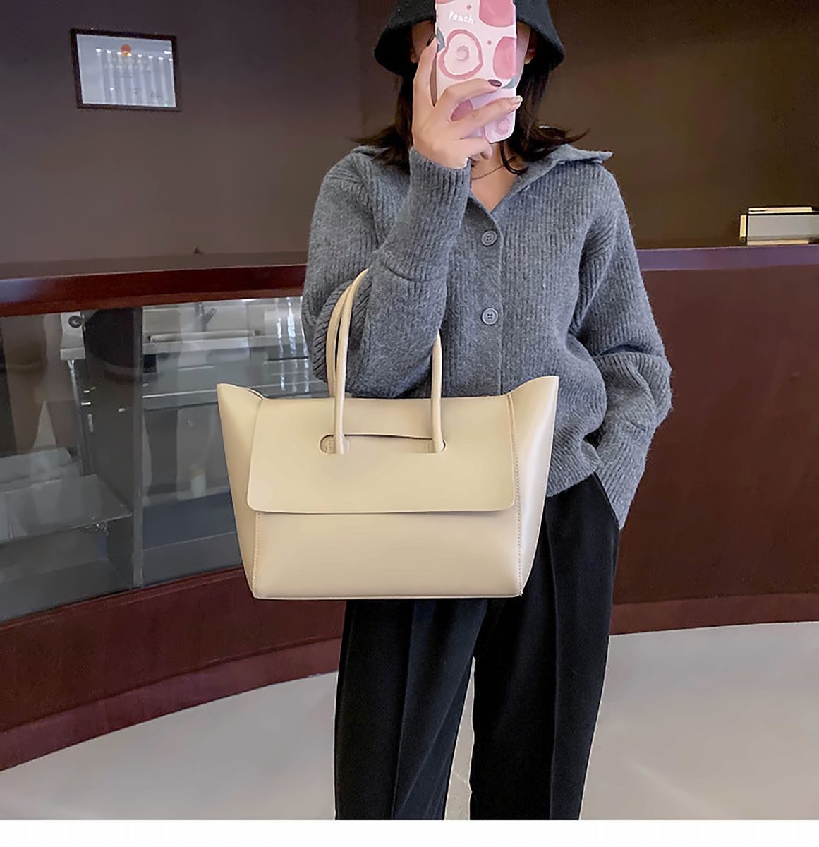Metro Stitched Commuter Tote – view 3