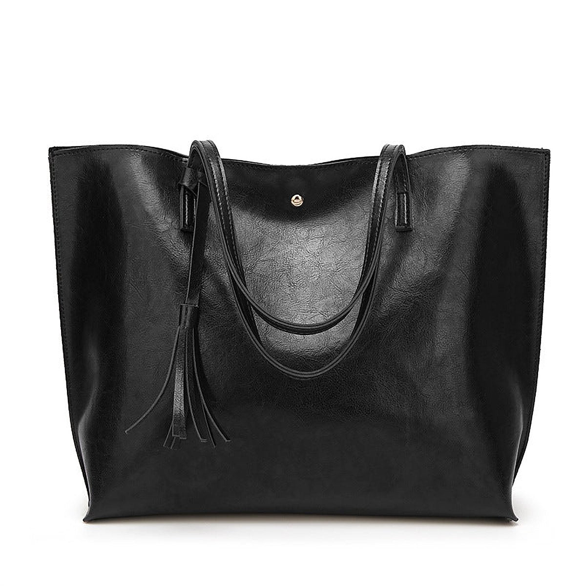 Esmé Tassel Vegan Leather Shoulder Bag – view 7