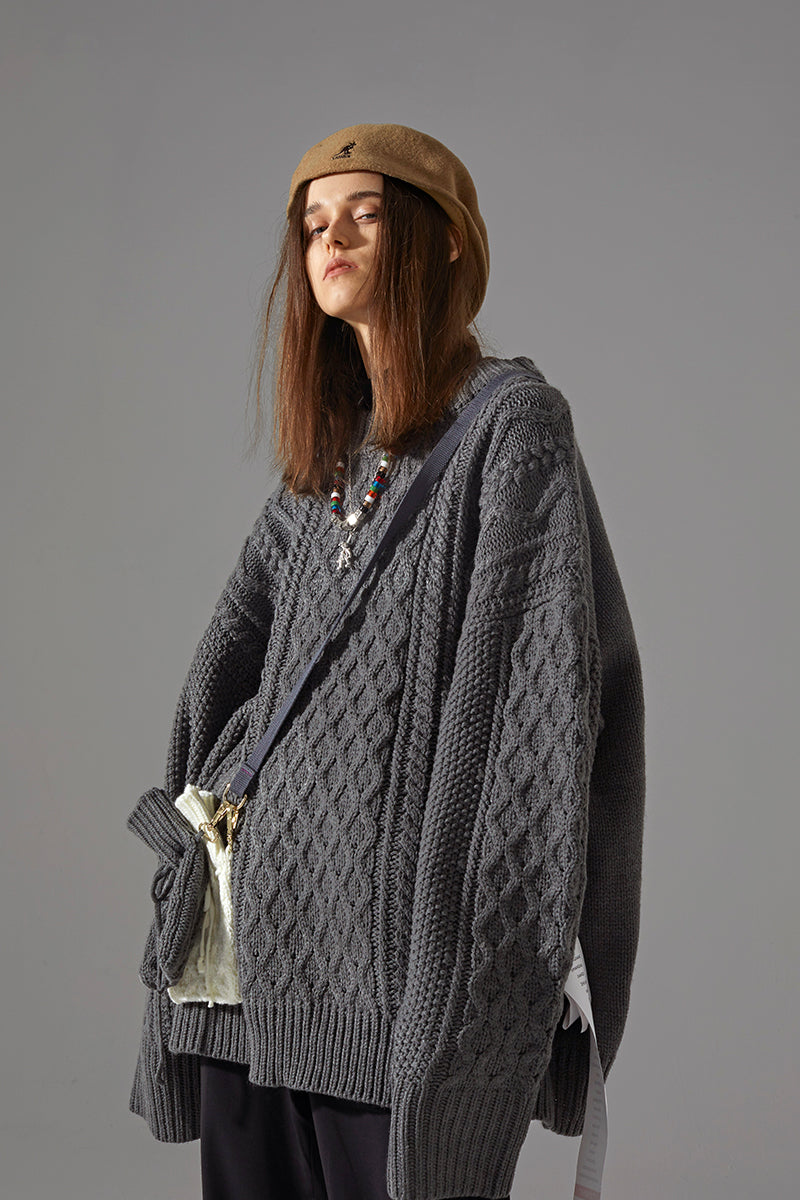Nuance Floral Knit Shoulder Bag – view 2
