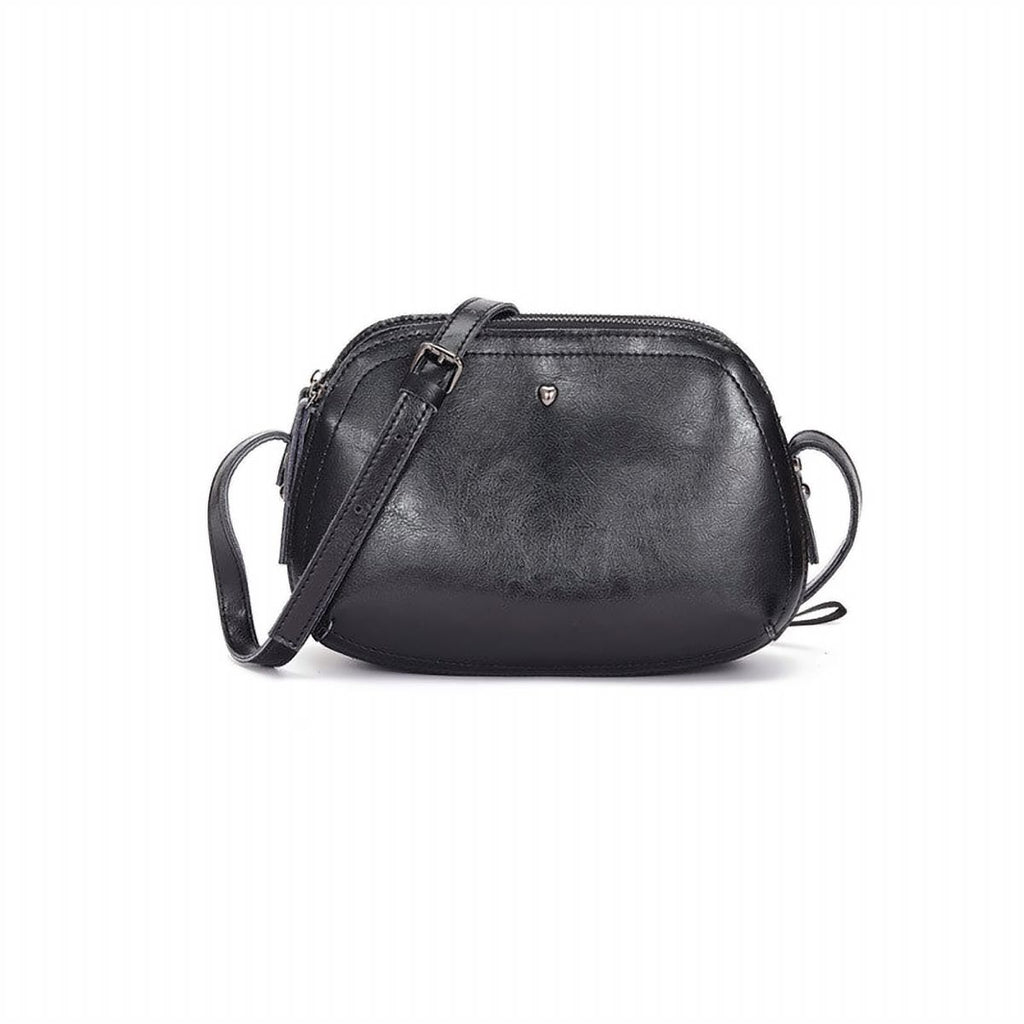 Carré Leather Shoulder Bag – view 5